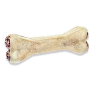Kość z dodatkiem penisa wołowego 12 cm 55g 100% naturalna kość do żucia