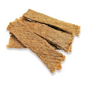 Naturalne Suszone Paski Mięsne z Baraniny 100g