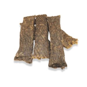 Naturalne Suszone Paski Mięsne z Dzika 100g