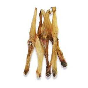 Uszy Królicze bez Futra dla Psów – 3 Sztuki, Naturalna Przekąska, Bez Zbóż, Delikatny Gryzak do Żucia, Przysmak dla Psów, Wspomaga Higienę Zębów